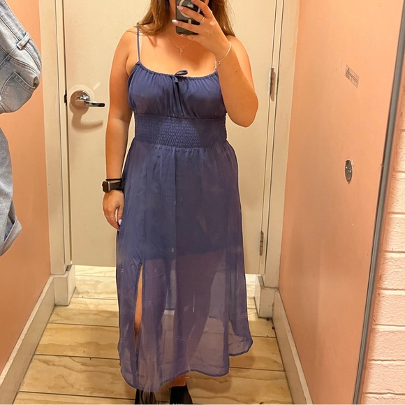 NWT Forever 21 Periwinkle Blue Dress - Picture 6 of 6